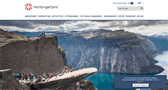 Desktop Screenshot of hardangerfjord.com